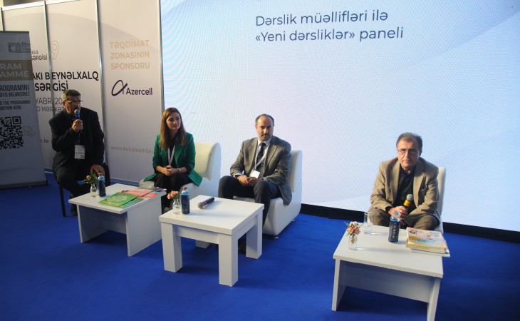Bakı Beynəlxalq Kitab Sərgisi: Dərslik müəllifləri ilə “Yeni dərsliklər” mövzusunda müzakirələr aparılıb