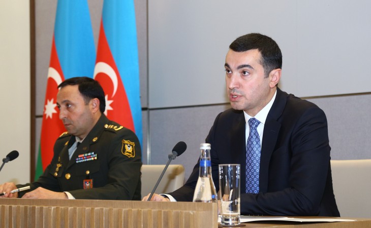 Ayxan Hacızadə: Ərazilərimizin minalanması ilə bağlı beynəlxalq ictimaiyyətə çağırışlarımıza heç kim cavab verməyib