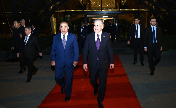 Özbəkistan Prezidenti Şavkat Mirziyoyevin Azərbaycana işgüzar səfəri başa çatıb