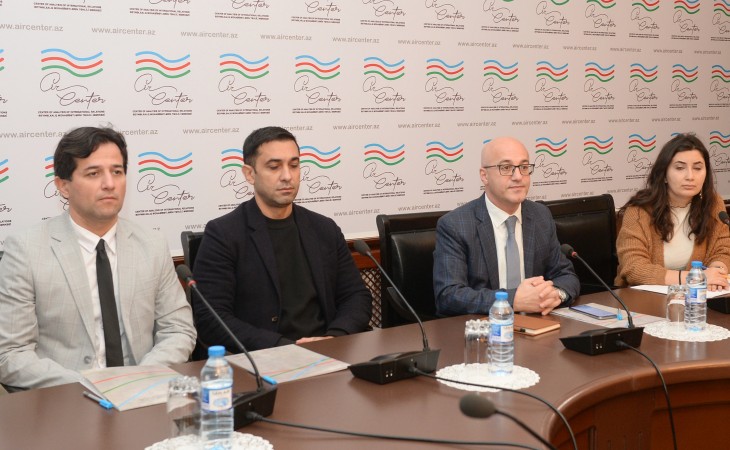 “Azərbaycanda Qızılbaş İrsi: tarixin izi ilə” mövzusunda tədbirin iştirakçıları mətbuat konfransı keçiriblər