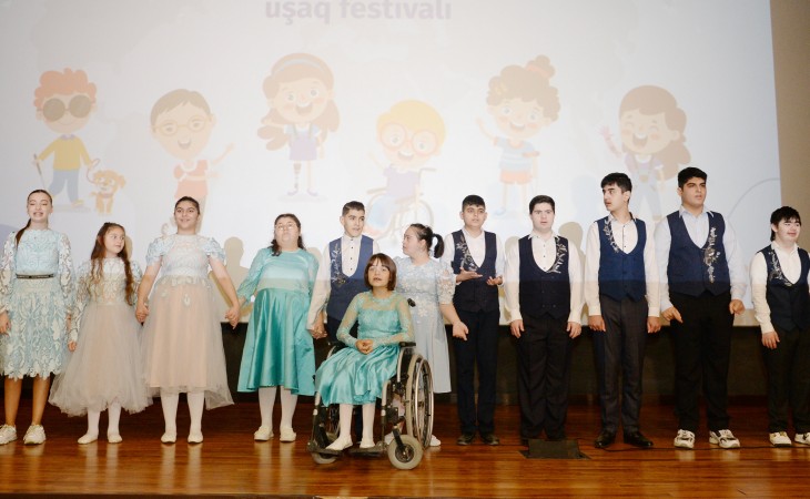 Beynəlxalq Əlilliyi olan Şəxslər Gününə həsr edilmiş uşaq festivalı keçirilib