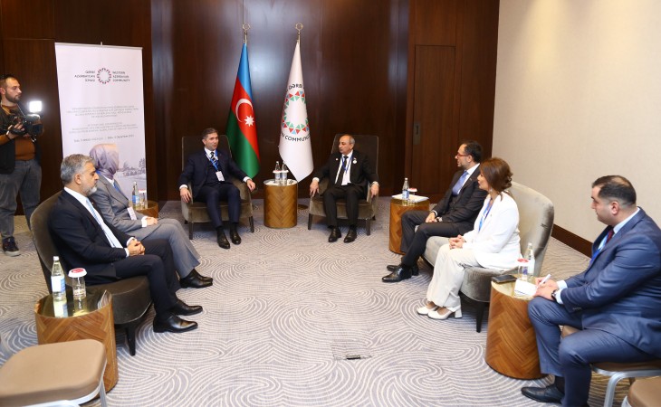 Qərbi Azərbaycan İcmasında AK Parti Sədrinin müavini ilə görüş olub