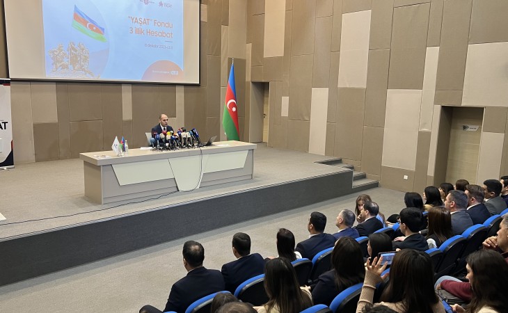 “YAŞAT” Fondunun yaradılmasından 3 il ötür