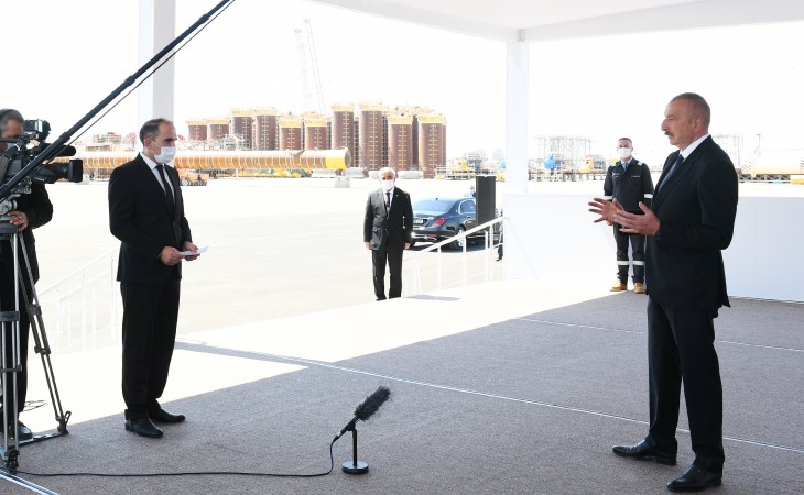Prezident İlham Əliyev: Cənub Qaz Dəhlizi bizim tarixi nailiyyətimizdir