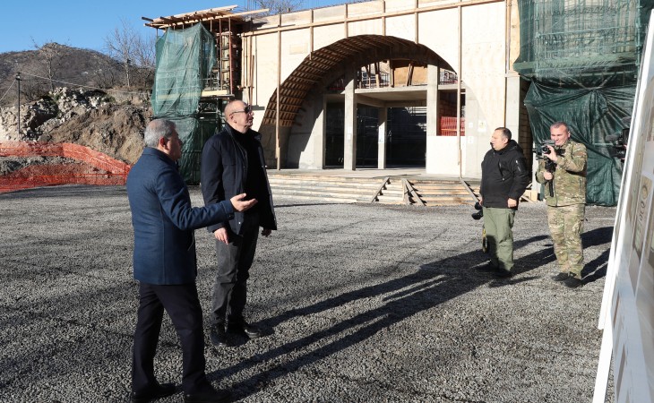 Daşaltı kənd məscidinin tikintisi ilə tanışlıq