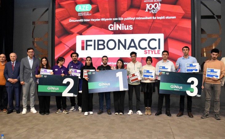 Bakıda “Fibonacci” intellektual yarışının qalibləri mükafatlandırılıb