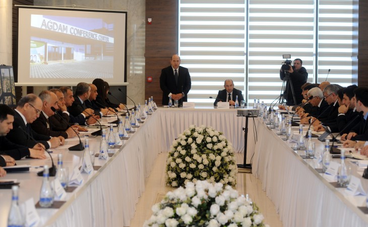 Ağdamda Ekoloji məsələlər üzrə işçi qrupunun iclası keçirilib