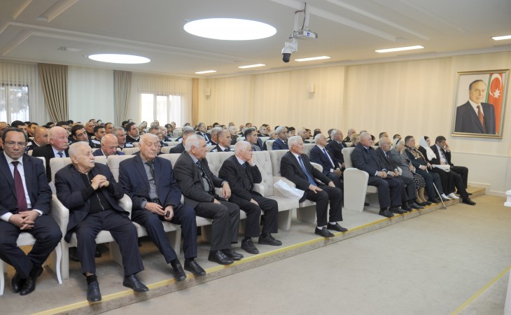 Müharibə, Əmək və Silahlı Qüvvələr Veteranları Təşkilatının ümumi yığıncağının iştirakçıları Bəyanat qəbul ediblər