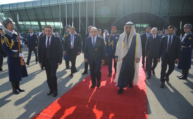 Birləşmiş Ərəb Əmirliklərinin Prezidenti Şeyx Məhəmməd bin Zayed Əl Nəhyanın Azərbaycana rəsmi səfəri başa çatıb