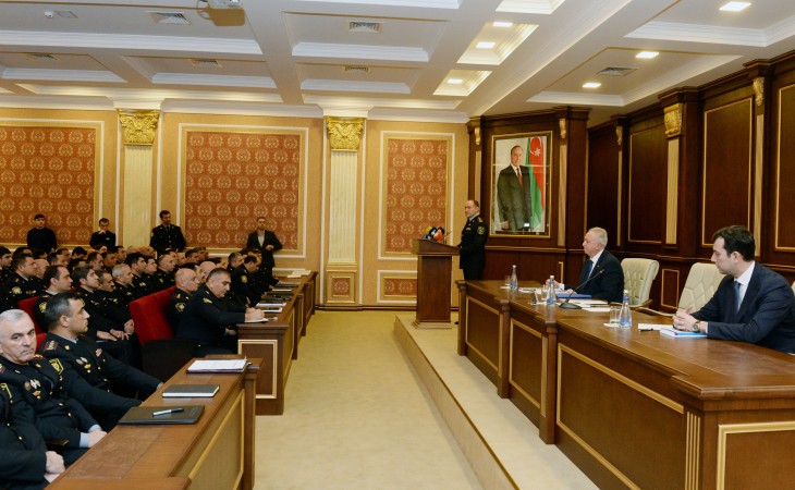 Prezident seçkilərində polisin xidməti fəaliyyətinin daha da təkmilləşdirilməsinə həsr edilən seminar-müşavirələrə başlanılıb