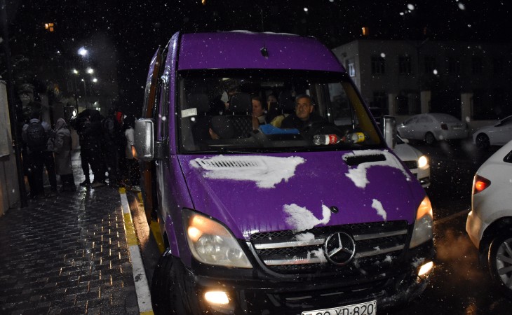 Füzuli şəhərinə növbəti köç karvanı yola düşüb