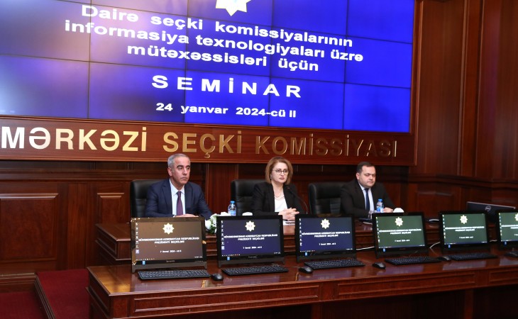 MSK-da informasiya texnologiyaları mütəxəssisləri üçün seminarlara başlanılıb