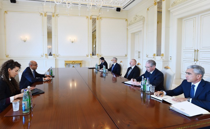 President Ilham Aliyev received Executive Secretary of UN Framework Convention on Climate Change