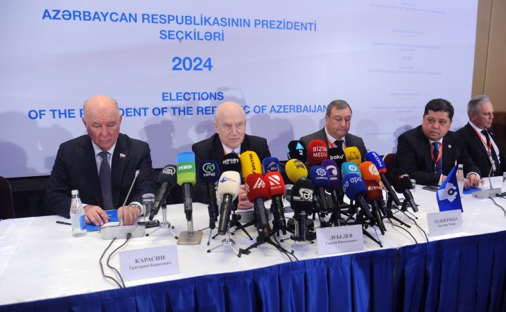 Sergey Lebedev: Seçki prosesi Azərbaycan qanunvericiliyinin tələblərinə tam uyğun şəkildə aparılıb