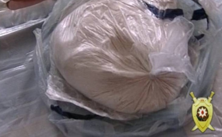 Bakı şəhər sakinindən bir kiloqramdan çox heroin götürülüb