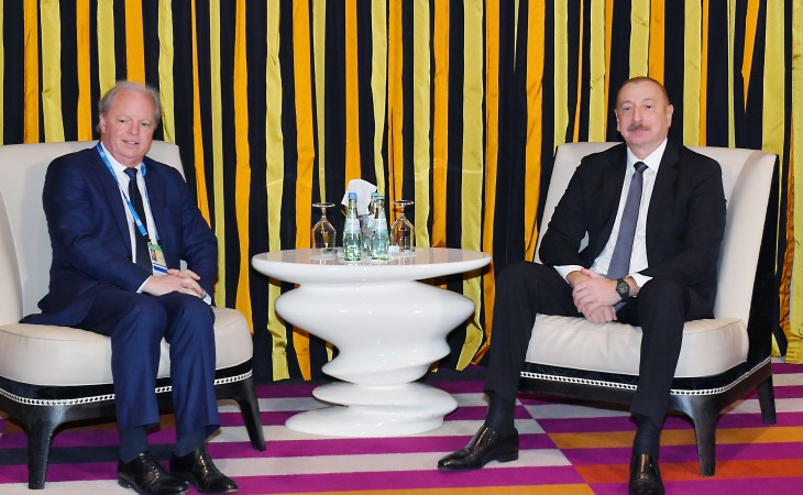 Münxendə Prezident İlham Əliyev ilə Dünya Bankının baş idarəedici direktorunun görüşü olub