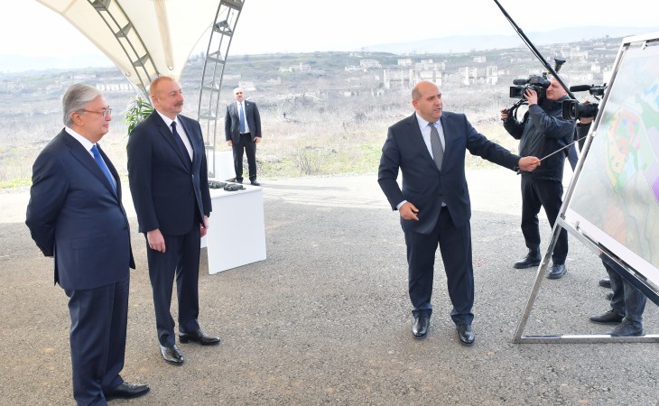 Füzuli şəhərinin Baş planı ilə tanışlıq