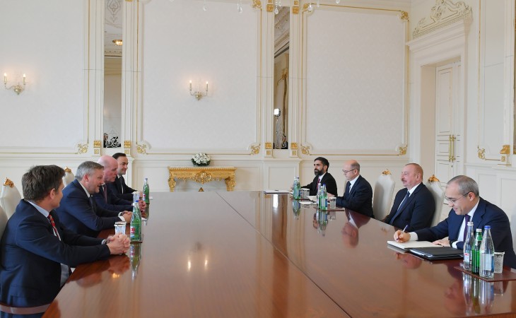 President Ilham Aliyev received newly appointed bp CEO