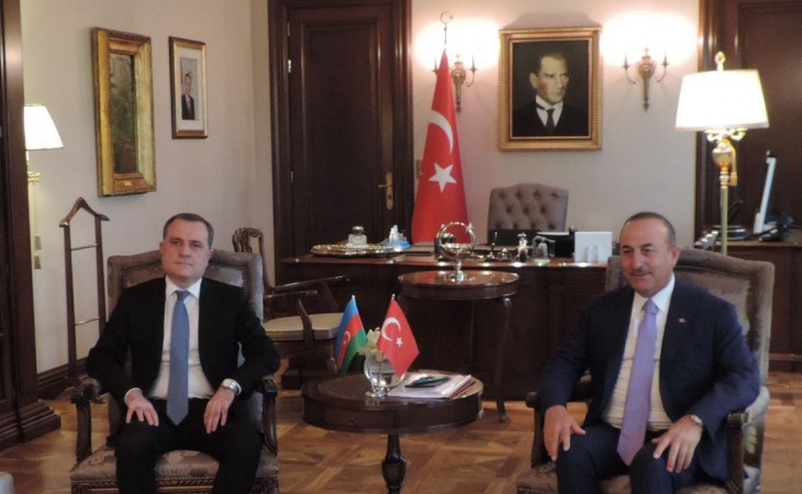 Azerbaijani, Turkish FMs meet in Ankara