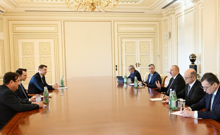 President of Azerbaijan Ilham Aliyev received Minister of Energy of Romania