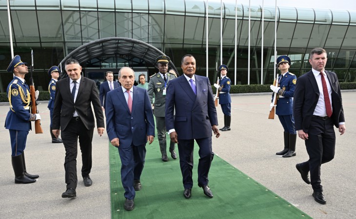 Congolese President concludes his official visit to Azerbaijan