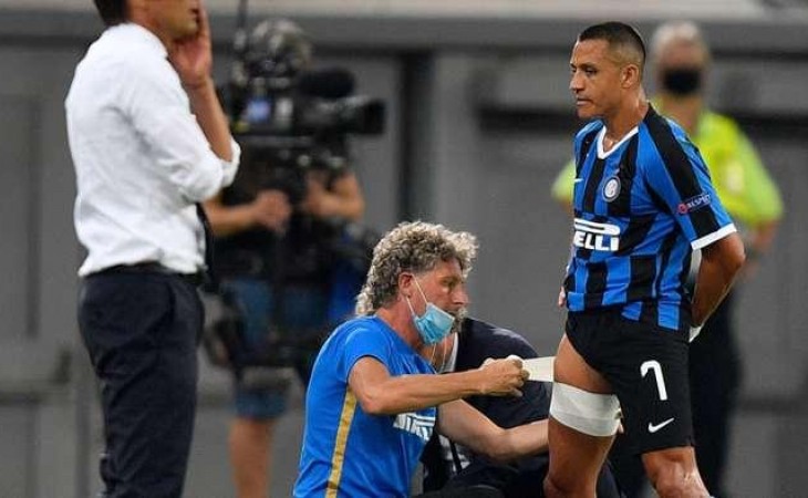 “İnter”in futbolçusu Aleksis Sançes zədələnib