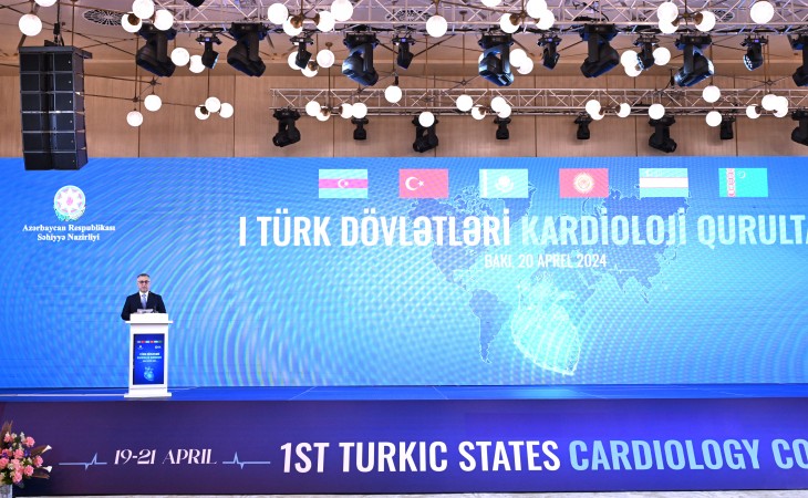 Bakıda Birinci Türk Dövlətləri Kardioloji Qurultayı keçirilir