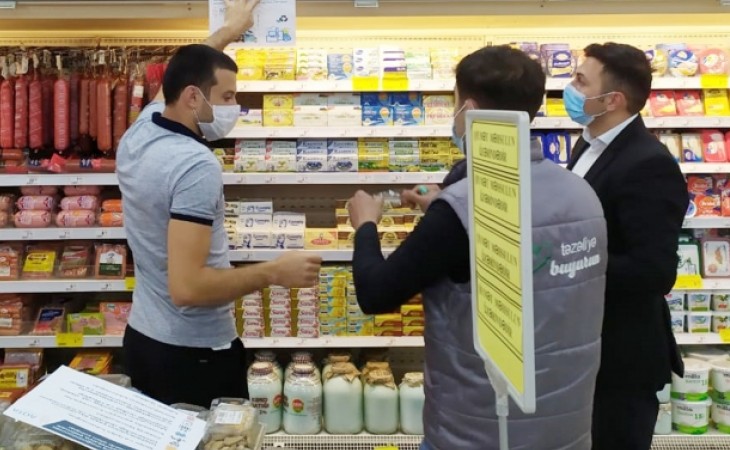 Daha 302 ictimai iaşə və ərzaq satışı müəssisəsində reyd keçirilib