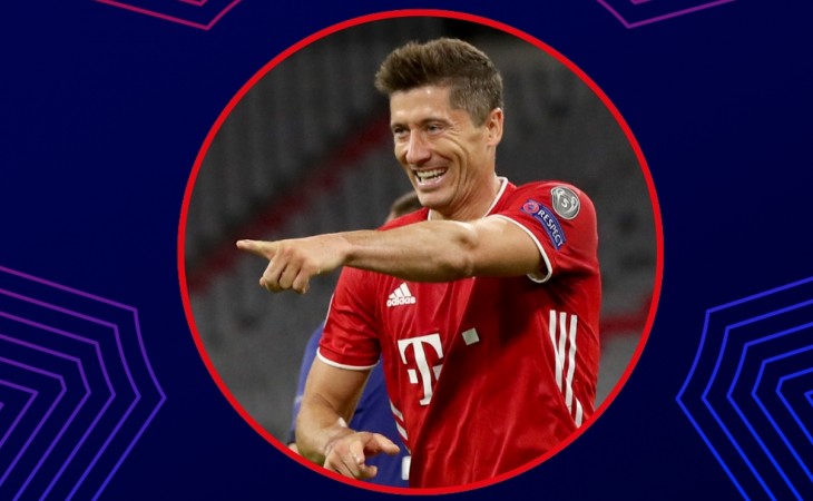 Robert Levandovski UEFA Çempionlar Liqasında həftənin oyunçusu seçilib