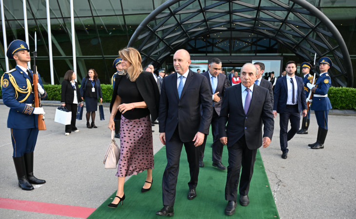 Bolqarıstan Prezidenti Rumen Radevin Azərbaycana rəsmi səfəri başa çatıb