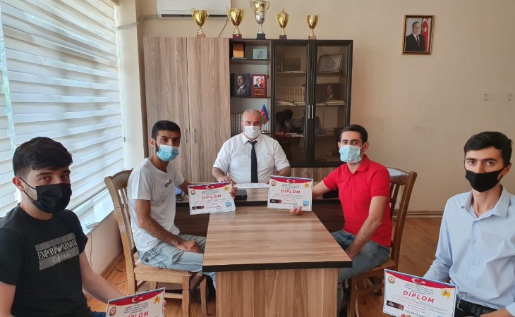 Masallıda “Nə? Harada? Nə zaman?” intellektual oyunu üzrə rayon birinciliyinin qalibləri mükafatlandırılıb