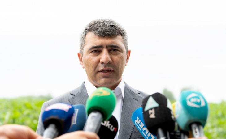 İnam Kərimov: Su resurslarından səmərəli istifadə edilməsi əsas vəzifələrdəndir