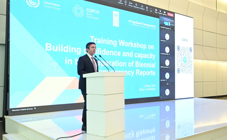 Bakıda “İkiillik Şəffaflıq Hesabatının hazırlanması üzrə etimad quruculuğu və bacarıqların artırılması” adlı təlim-seminar keçirilir