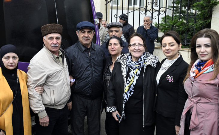 Şuşa şəhərinə növbəti köç karvanı yola salınıb