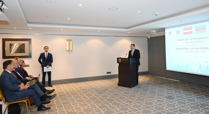 Latviya ilə ticarət və investisiya münasibətlərinin dərinləşdirilməsi müzakirə olunub