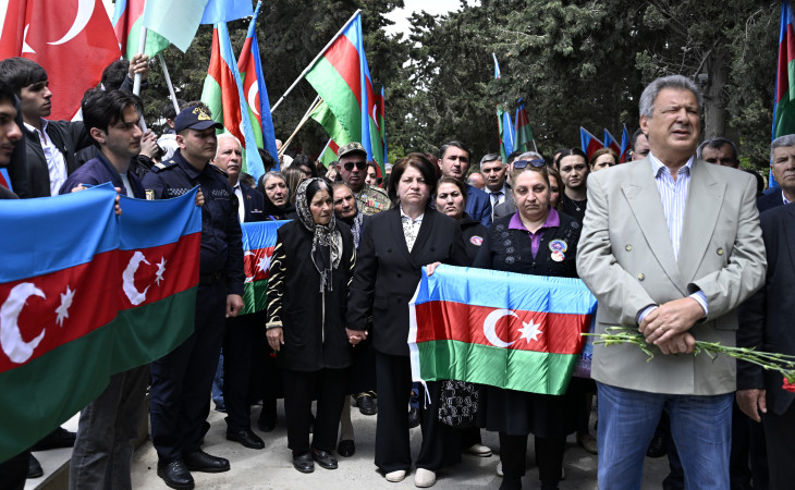 Daşaltı şəhidi Sabir Mustafayev dəfn olunub