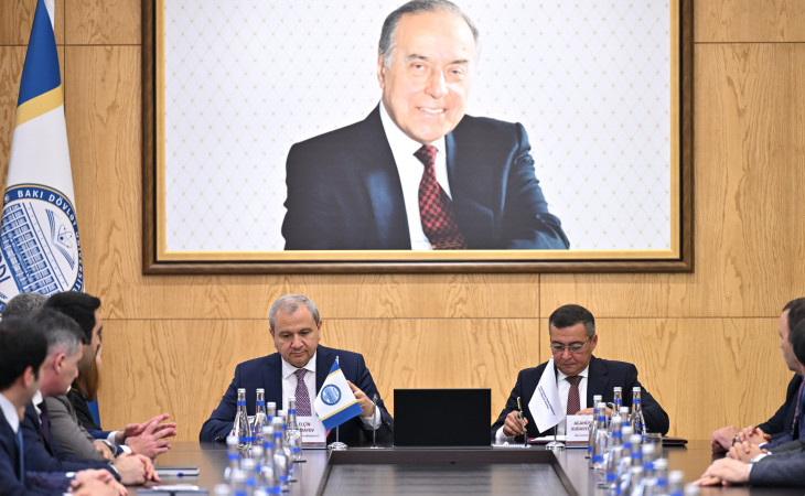BDU və Milli Depozit Mərkəzi arasında əməkdaşlığa dair anlaşma memorandumu imzalanıb
