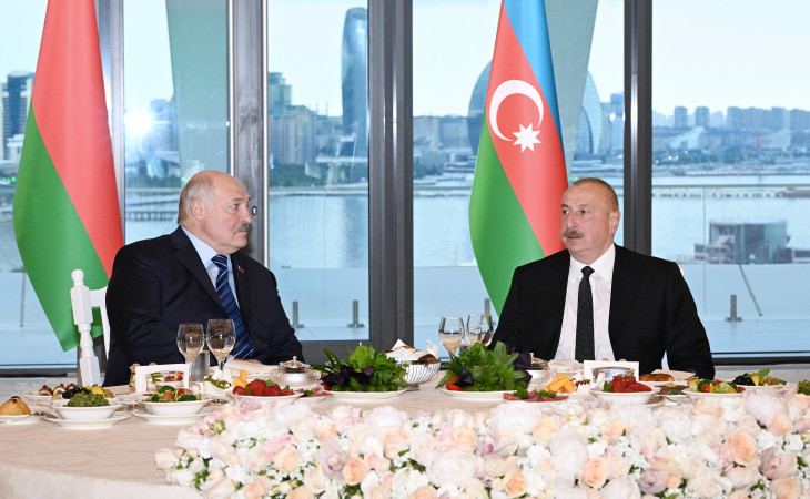 Ali qonağın şərəfinə dövlət ziyafəti verilib 