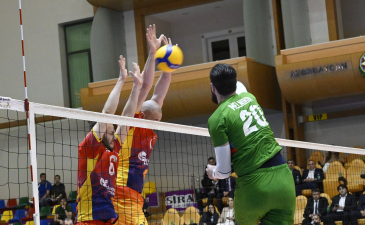 Qızıl Avropa Liqası: Azərbaycan voleybol millisi Rumıniya seçməsinə məğlub olub