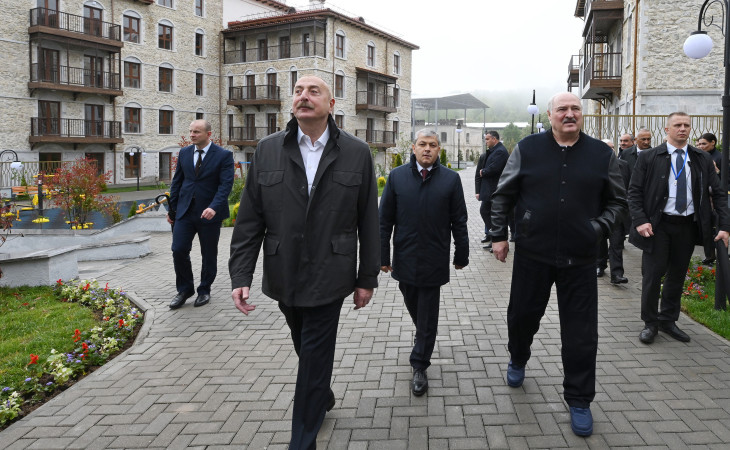 Şuşa şəhəri ilə tanışlıq Belarus Prezidentində dərin təəssürat doğurub
