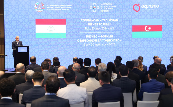 Bakıda Azərbaycan-Tacikistan biznes forumu keçirilir