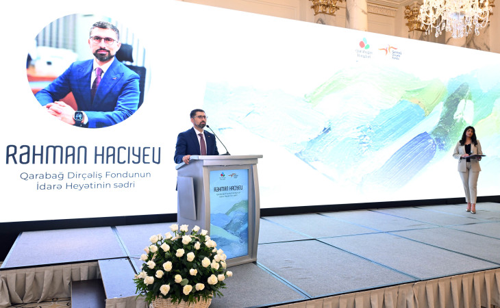 “Qarabağın rəngləri” layihəsinin qala gecəsi təşkil olunub
