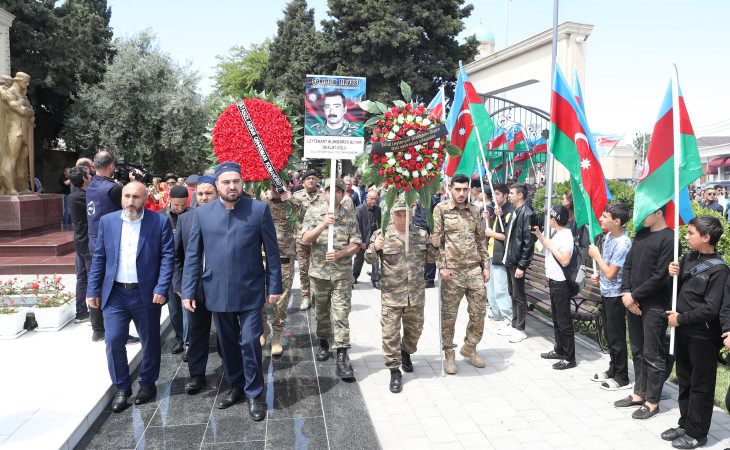 Birinci Qarabağ müharibəsi şəhidi Keşlə qəsəbəsindəki Şəhidlər xiyabanında dəfn olunub