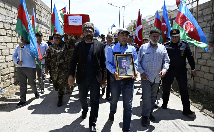 Nəşi 30 ildən sonra tapılan şəhid Arif İmaməliyev dəfn olunub