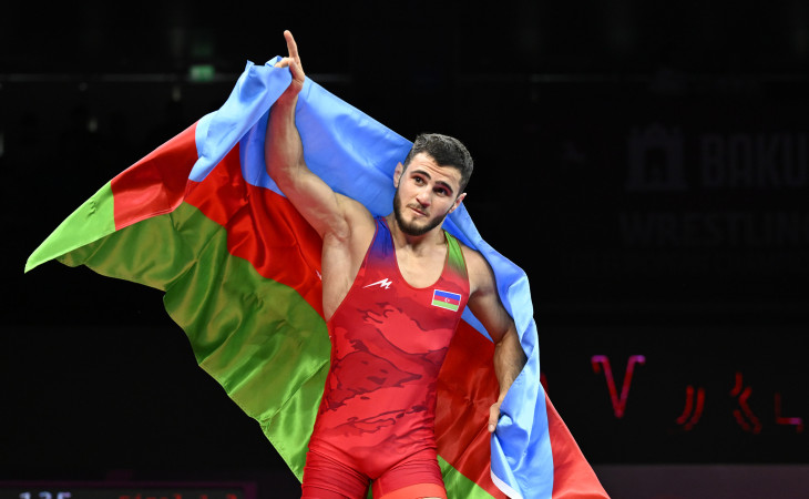 Azərbaycan güləşçisi Bakıda Avropa çempionu olub