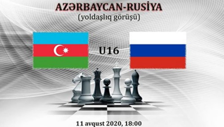 Azərbaycan komandası yoldaşlıq görüşündə Rusiya şahmatçılarına məğlub olub