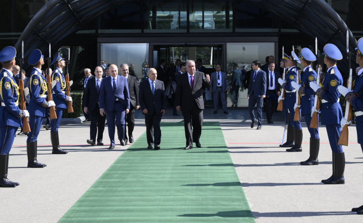 Tacikistan Prezidenti Emoməli Rəhmonun Azərbaycana dövlət səfəri başa çatıb