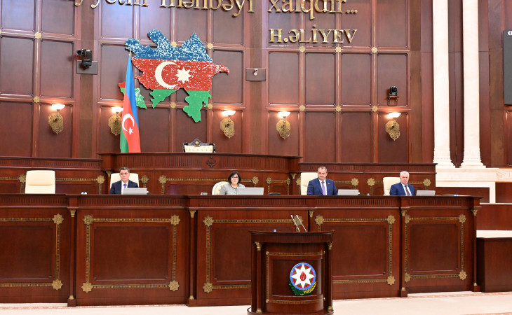 Milli Məclisin növbəti iclasında yeddi məsələ müzakirə olunub