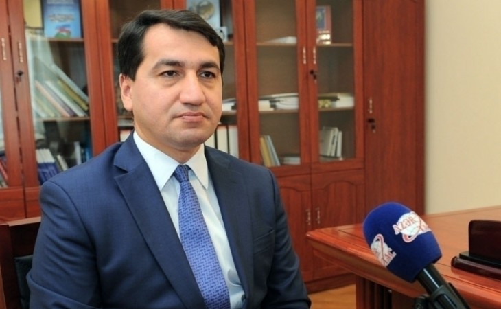 Hikmət Hacıyev: Ermənistanın yeni Milli Təhlükəsizlik Strategiyası sanki saxta tarix dərsliyidir
