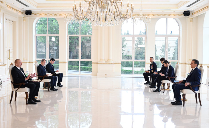 Prezident İlham Əliyev İtaliyanın ölkəmizdə yeni təyin olunmuş səfirinin etimadnaməsini qəbul edib